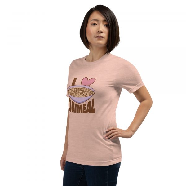 Shirt With Saying - unisex staple t shirt heather prism peach left front 635efbf7a136d