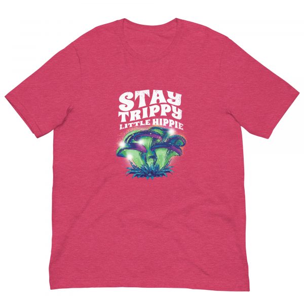 Shirt With Saying - unisex staple t shirt heather raspberry front 635b54e405764