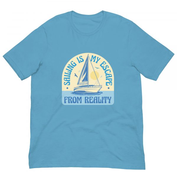 Shirt With Saying - unisex staple t shirt ocean blue front 6361f04c3b558