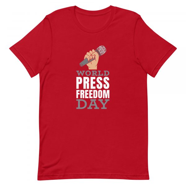 Shirt With Saying - unisex staple t shirt red front 6364749e85015