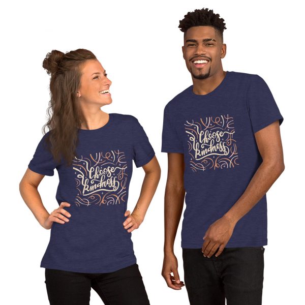 Shirt With Saying - unisex staple t shirt heather midnight navy front 6394167c15383