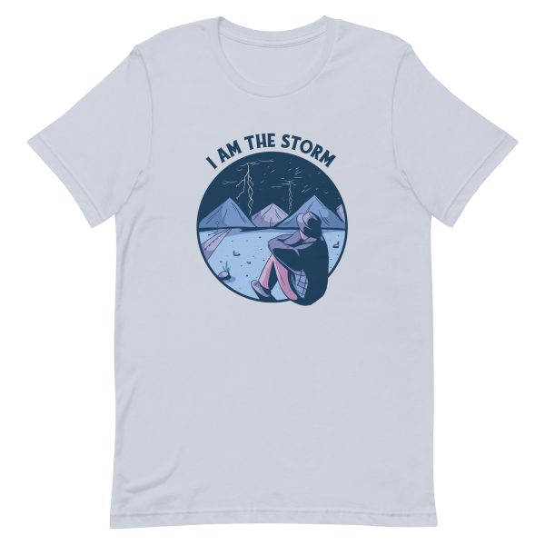 Shirt With Saying - unisex staple t shirt light blue front 6398314950452