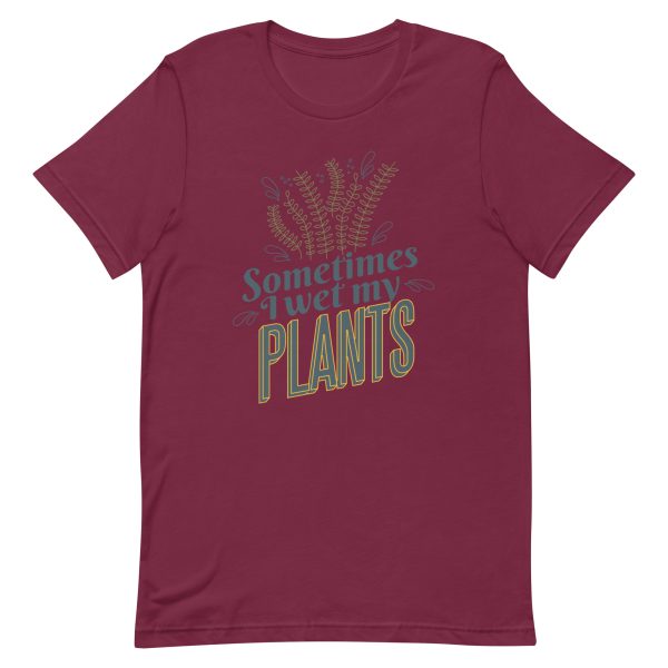 Shirt With Saying - unisex staple t shirt maroon front 6398c651604ad