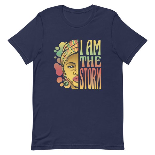 Shirt With Saying - unisex staple t shirt navy front 6394121484651