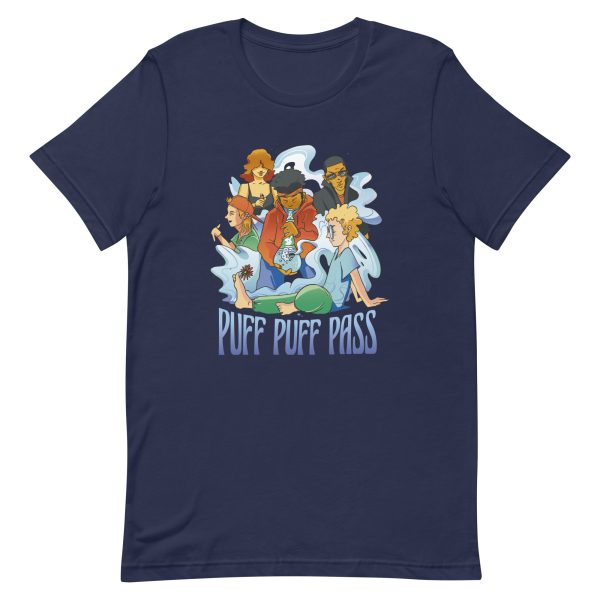 Shirt With Saying - unisex staple t shirt navy front 6396bcd25840d