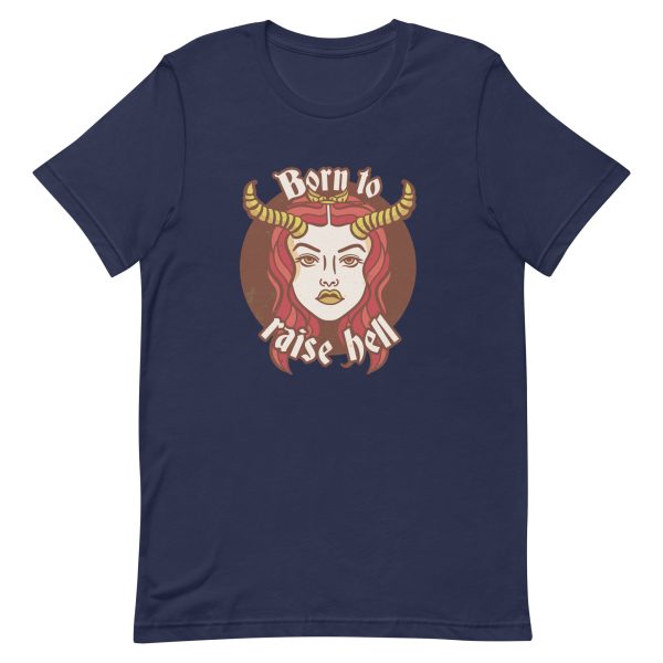 Shirt With Saying - unisex staple t shirt navy front 6398c291780a1