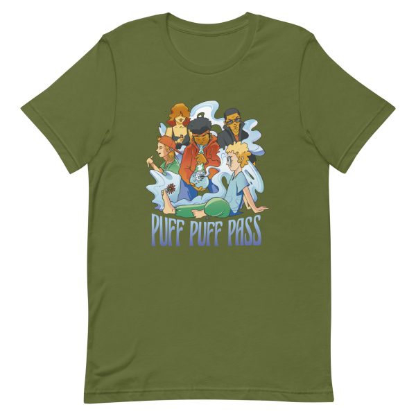 Shirt With Saying - unisex staple t shirt olive front 6396bcd258fef
