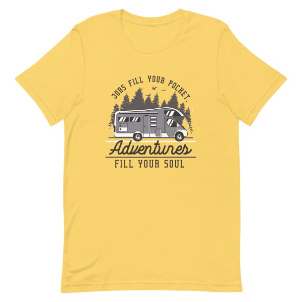 Shirt With Saying - unisex staple t shirt yellow front 6393f7c4d112e