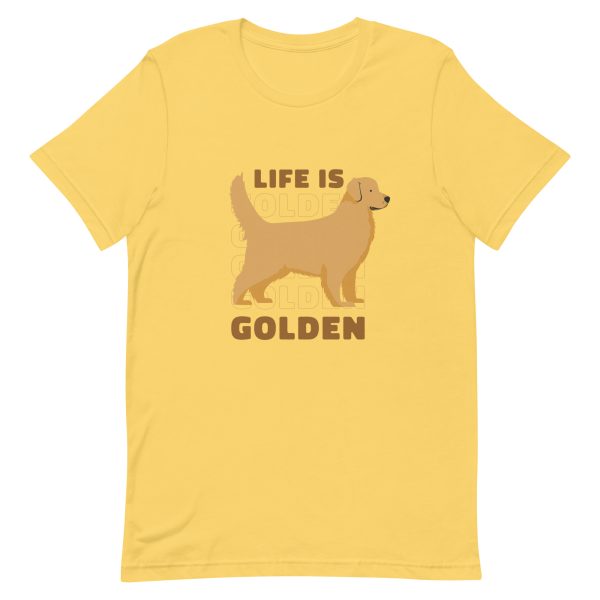 Shirt With Saying - unisex staple t shirt yellow front 63940c4f5c174