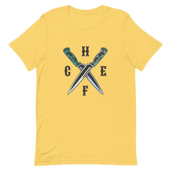 Shirt With Saying - unisex staple t shirt yellow front 63981eb6b3934