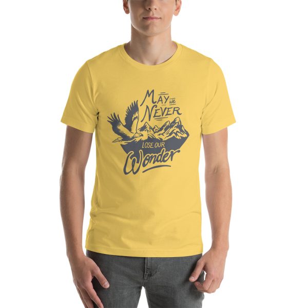 Shirt With Saying - unisex staple t shirt yellow front 639e89853297f