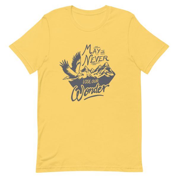 Shirt With Saying - unisex staple t shirt yellow front 639e898539e45