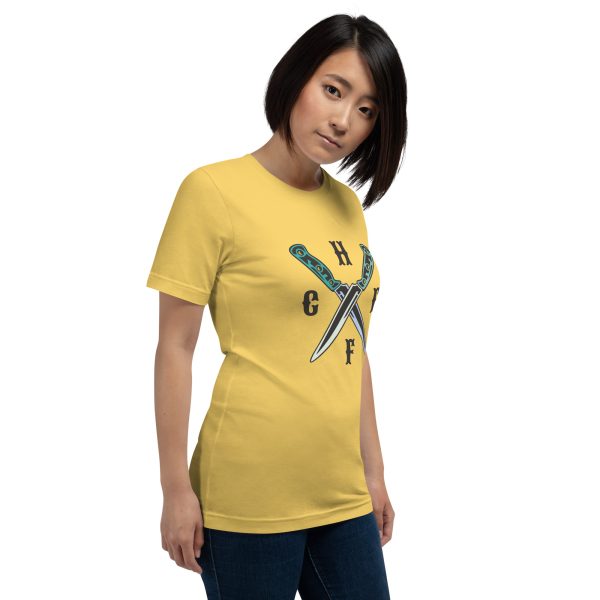 Shirt With Saying - unisex staple t shirt yellow right front 63981eb6afc6d