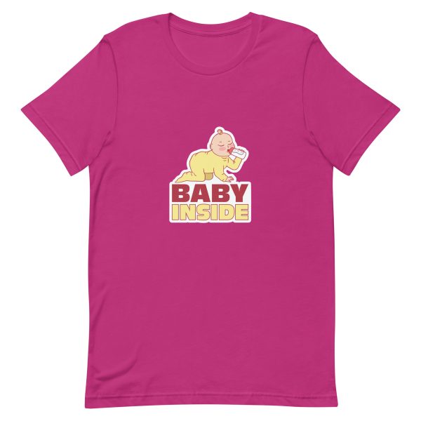 Shirt With Saying - unisex staple t shirt berry front 63b78ea5854ed