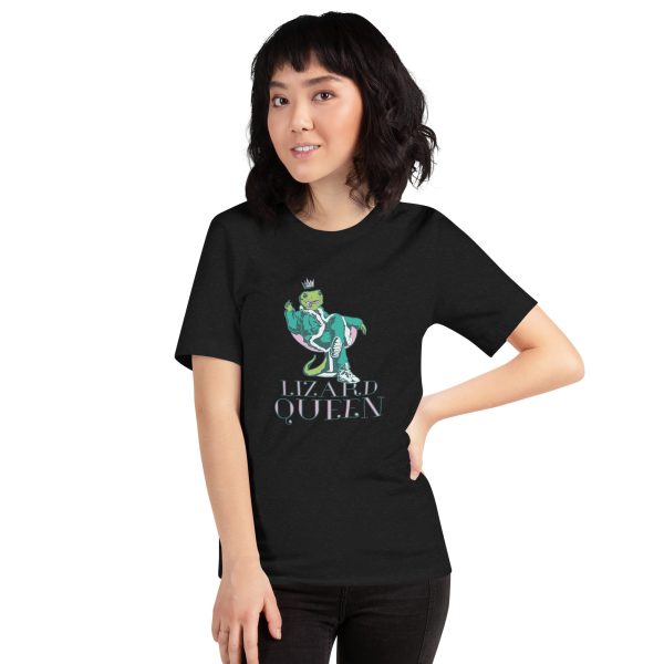 Shirt With Saying - unisex staple t shirt black heather front 63d334d99cff3