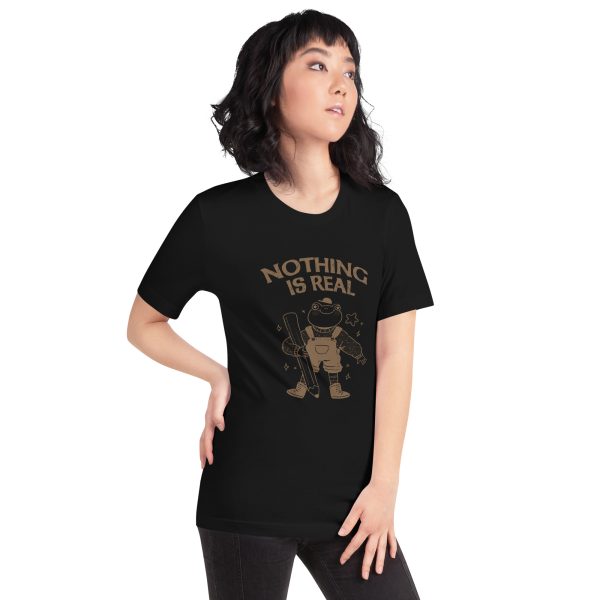 Shirt With Saying - unisex staple t shirt black right front 63bcee681123a