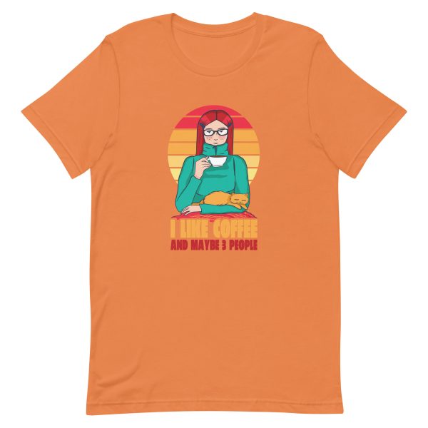 Shirt With Saying - unisex staple t shirt burnt orange front 63b3b906c599e
