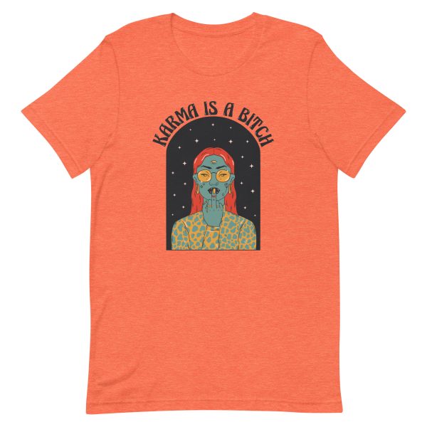 Shirt With Saying - unisex staple t shirt heather orange front 63be3aaf6c0a4