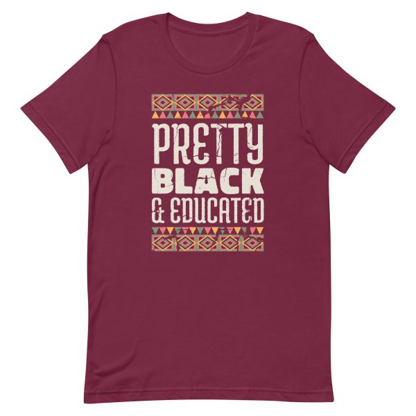 Shirt With Saying - unisex staple t shirt maroon front 63d89563754ea
