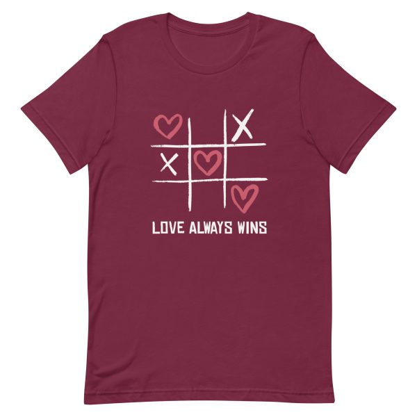 Shirt With Saying - unisex staple t shirt maroon front 63d89dd8acb29