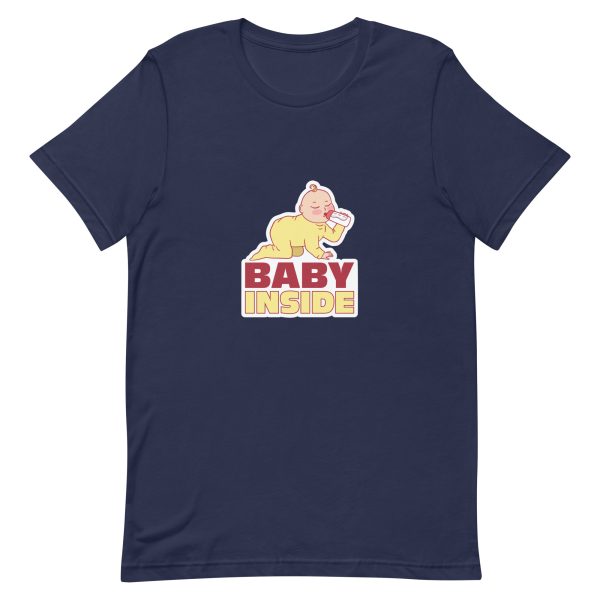 Shirt With Saying - unisex staple t shirt navy front 63b78ea5846f8