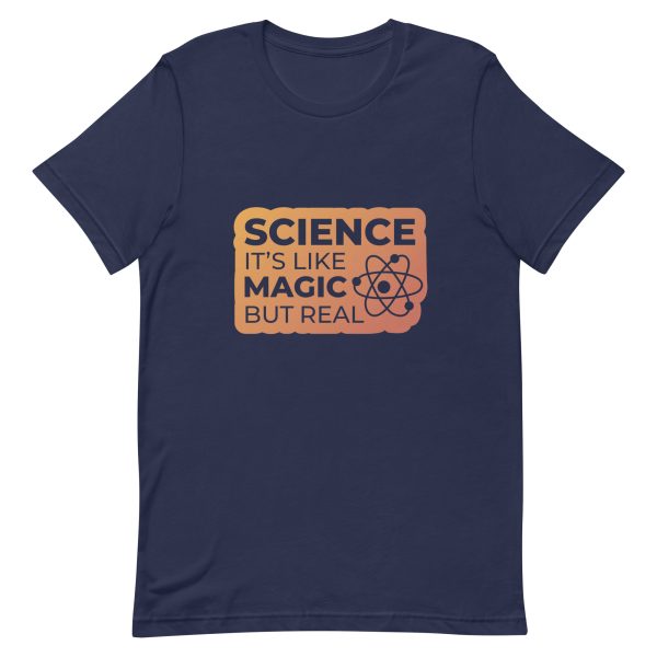 Shirt With Saying - unisex staple t shirt navy front 63b7d2ad74e8b