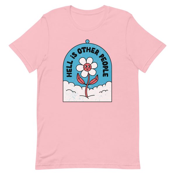 Shirt With Saying - unisex staple t shirt pink front 63b539b064c19