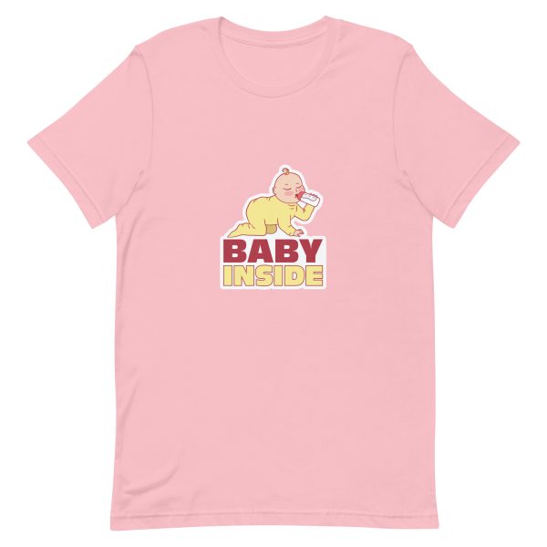 Shirt With Saying - unisex staple t shirt pink front 63b78ea588267