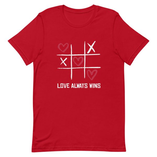 Shirt With Saying - unisex staple t shirt red front 63d89dd8abc47