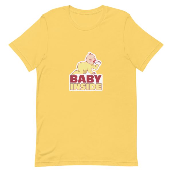 Shirt With Saying - unisex staple t shirt yellow front 63b78ea58a1f8
