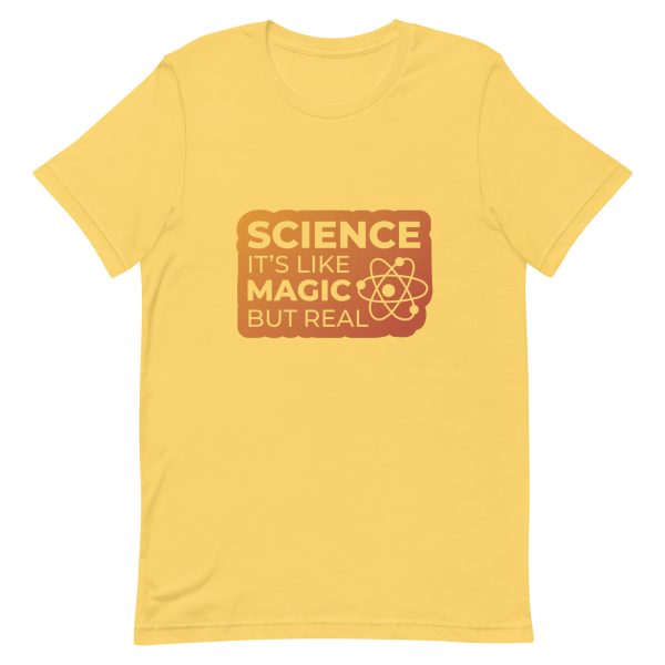 Shirt With Saying - unisex staple t shirt yellow front 63b7d2ad75951