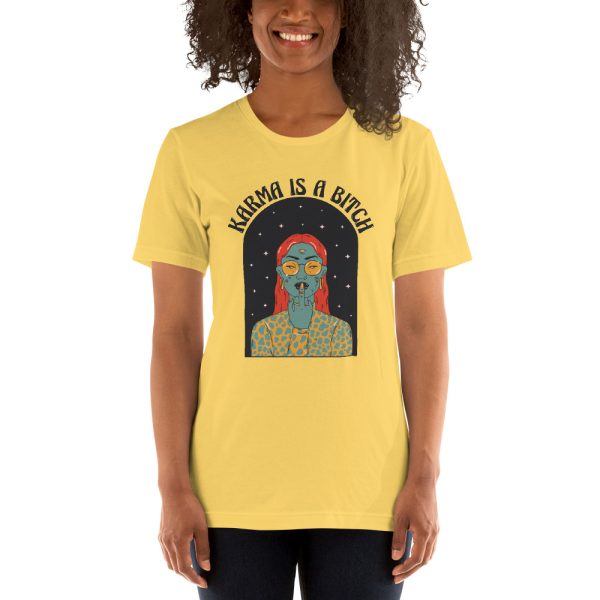Shirt With Saying - unisex staple t shirt yellow front 63be3aaf6a474