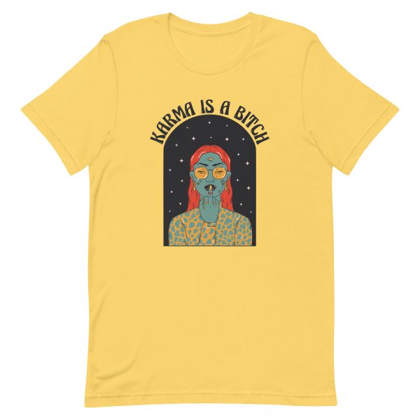 Shirt With Saying - unisex staple t shirt yellow front 63be3aaf6ddeb