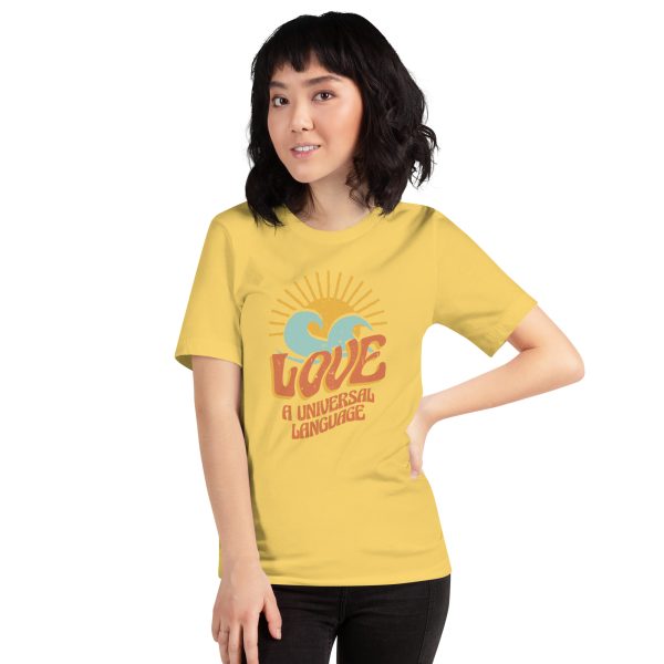 Shirt With Saying - unisex staple t shirt yellow front 63d8812ce0148