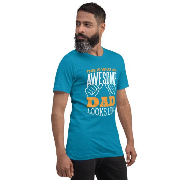 Shirt With Saying - unisex staple t shirt aqua right front 63e1e9b643d79