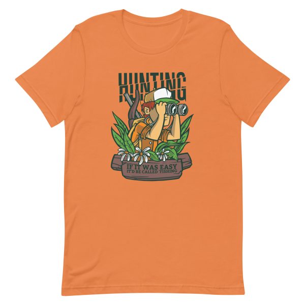 Shirt With Saying - unisex staple t shirt burnt orange front 63e05d90b7a91