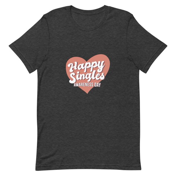 Shirt With Saying - unisex staple t shirt dark grey heather front 63e477d863368