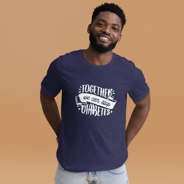 Shirt With Saying - unisex staple t shirt heather midnight navy front 2 63f05d1108568