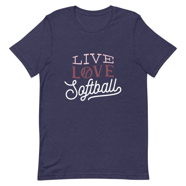 Shirt With Saying - unisex staple t shirt heather midnight navy front 63f188f07a6c0