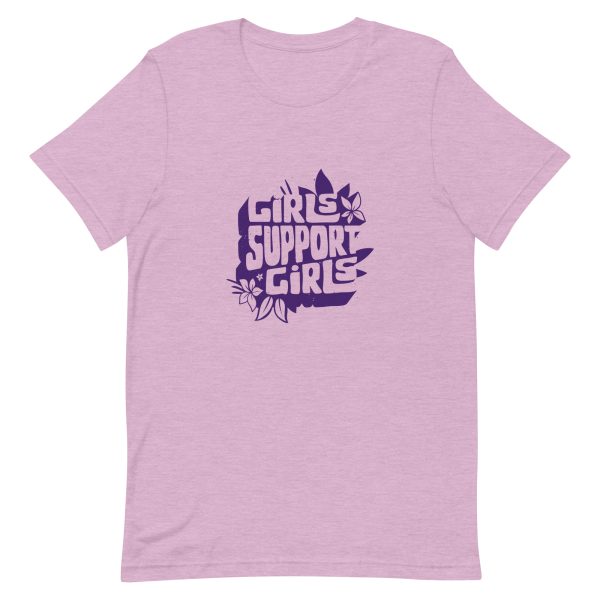 Shirt With Saying - unisex staple t shirt heather prism lilac front 63e1f30a2a0a6