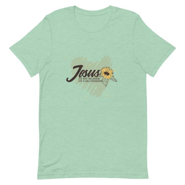 Shirt With Saying - unisex staple t shirt heather prism mint front 63e49f2fa04ba