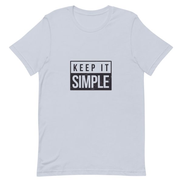 Shirt With Saying - unisex staple t shirt light blue front 63e0a54804072