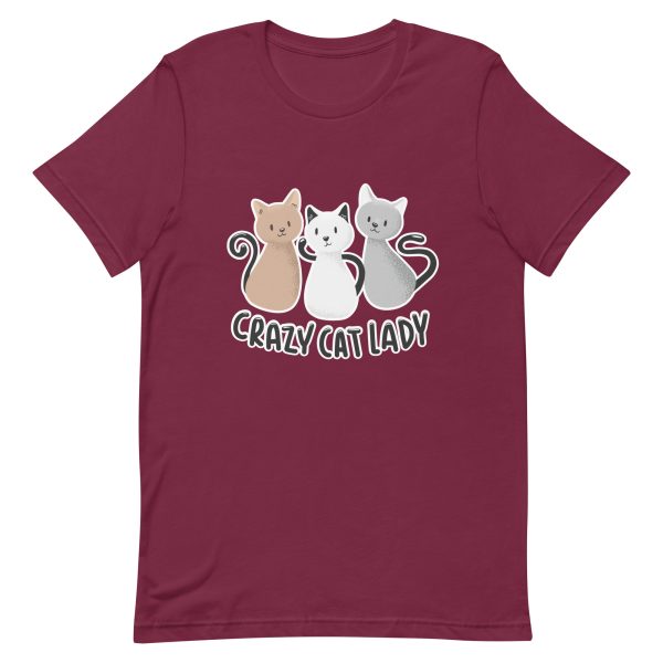 Shirt With Saying - unisex staple t shirt maroon front 63df319a160ed