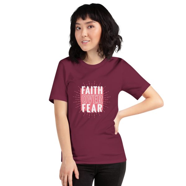 Shirt With Saying - unisex staple t shirt maroon front 63e0972cf0295