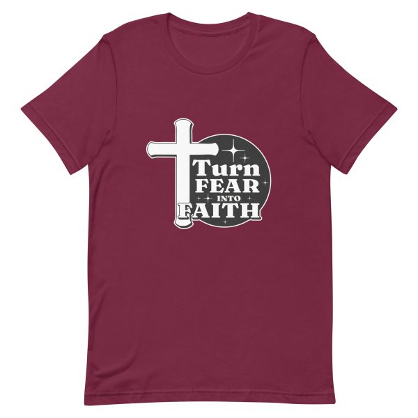 Shirt With Saying - unisex staple t shirt maroon front 63e09ac03f6ce