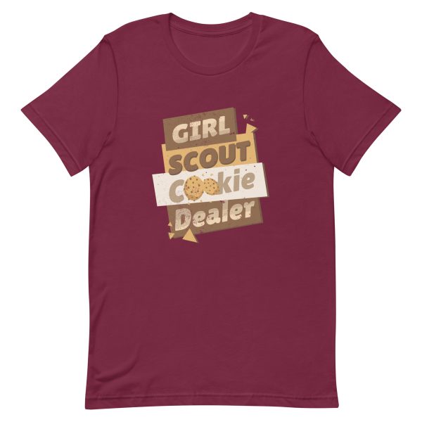 Shirt With Saying - unisex staple t shirt maroon front 63e331000b5bb