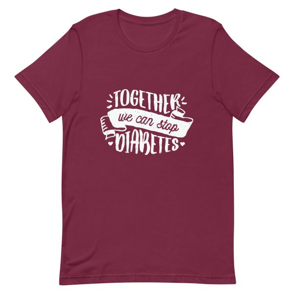 Shirt With Saying - unisex staple t shirt maroon front 63f05d110b433