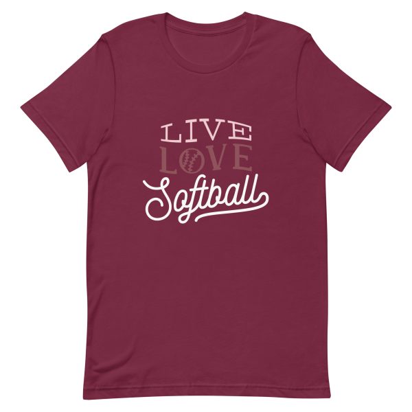 Shirt With Saying - unisex staple t shirt maroon front 63f188f07ae04