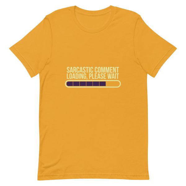 Shirt With Saying - unisex staple t shirt mustard front 63e3347d147e8