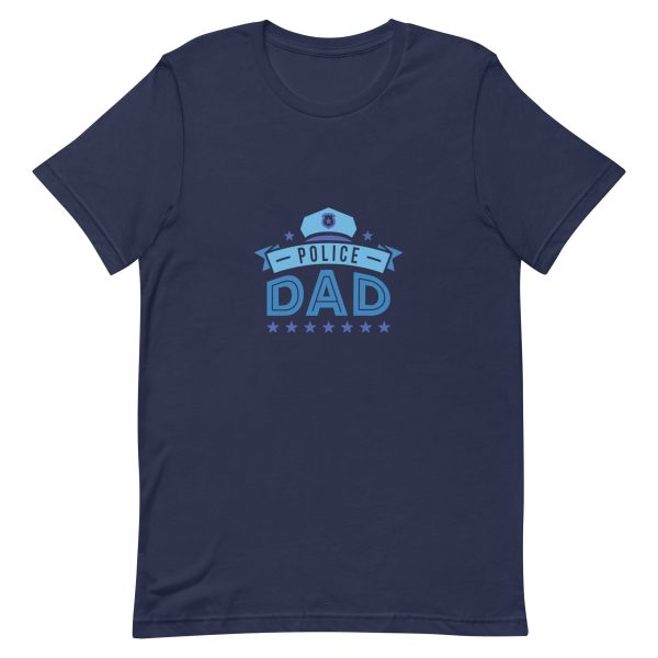 Shirt With Saying - unisex staple t shirt navy front 63e07636246c7